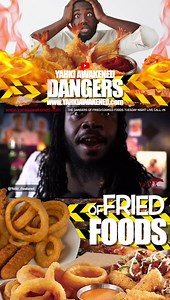 THE DANGERS OF OIL COOKED/ FRIED FOODS!!!!!!🥔 🍔 🥩 🍕!!!!!!!!!!!!!!!!!! First Off The Things The Europeans Classify As Food Is Not Food At All! In Our Culture In Order For A Substance To Be Food It Will Have To Feed The Cells Of The Body Phytonutrients & Ether(Energy), While Cleansing The Body Simultaneously!!!!!! Those Are Only Raw Sun Cooked, Melanin Bath Foods Naturally Grown By Nature!!! The European Greeks were frying foods in the 5th century BC and the Arab cultures fried foods as well. 