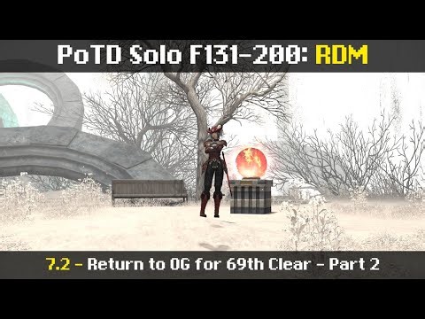 PoTD Solo RDM - F131-200 - Return to OG for the 69th Clear (4/21/25 | 7.2 | FFXIV)