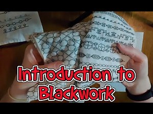 Introduction into Blackwork Embroidery Revisited 2020 (and How to Do)