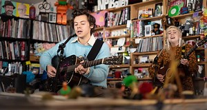 Watch Harry Styles’ NPR Tiny Desk Concert