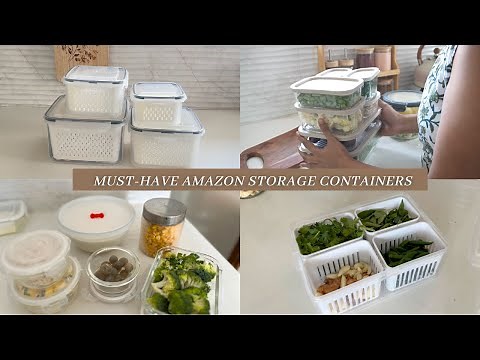 8 Best Glass & Plastic Containers to Organise Your Fridge & Pantry || Best Buys for Kitchen ||
