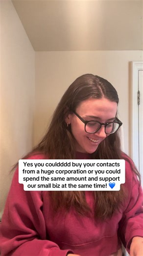 The same contacts you love for prices you can’t beat! 💙 Shop small with BPO! #contactsthatgiveback #blueplanetoptics #contactlenses