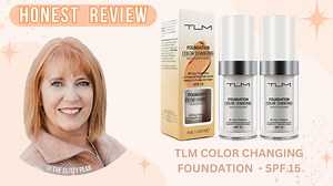 Watch HONEST Review Of The TLM Color Changing Foundation Toner on Amazon Live