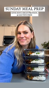 Jenn Lueke on Instagram: "3 weeks into 2025, how are our meal prep routines going? ✨🔪🥬 I’ve got three simple recipes for you to prep today so you can make your week a bit easier: - sun-dried tomato & feta savory breakfast muffins - honey garlic tofu with coconut rice - spiced veggie & turkey meatball sheet pan with yogurt sauce comment MEAL PREP & I’ll send you all the recipes in one spot! 🩷🫶 or just go to my “1/19 meal prep” highlight! I sent out a full meal prep calendar + plan with grocer