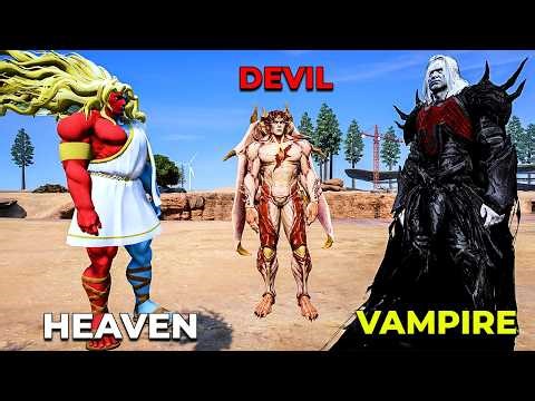 GOD DRACULA vs ALLFATHER vs DEVIL KAZUYA | GTA 5 GAMEPLAY #11