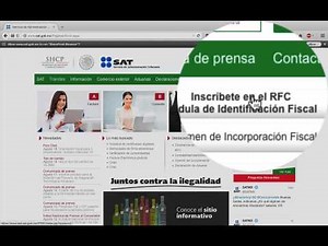 Imprime el RFC + Código QR (2015)