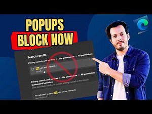 How To Block Pop-Ups in Microsoft Edge (Stop Pop-Up Ads Windows 11/10)