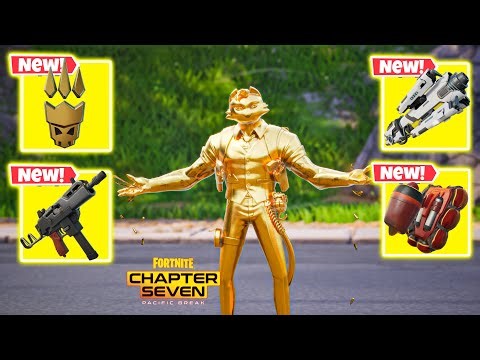 MEOWDAS vs NEW MYTHIC'S CHALLENGE & ALL NEW MYTHIC WEAPONS ( NEW! Fortnite Chapter 7 Season 1 )