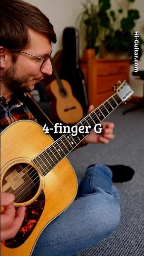 G Chord but Higher up the Neck