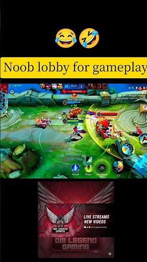 moba lengend first time gameplay 😂 #mobilelegends #edit