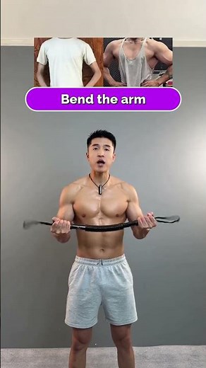 Build Bigger Arms & Burn Underarm Fat | 4 Arm Strength Bar Exercises