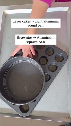 HOW TO CHOOSE THE RIGHT BAKING PAN FOR EVERY RECIPE #baking #bakingpan #recipe #shorts