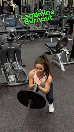 Lindsey & London BB Landmine Burnout!! #Motivation #HIIT #Landmine #20MIN #Unshakeable