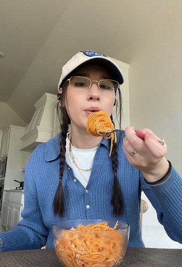 No Talking Pasta Mukbang: ASMR Eating Experience