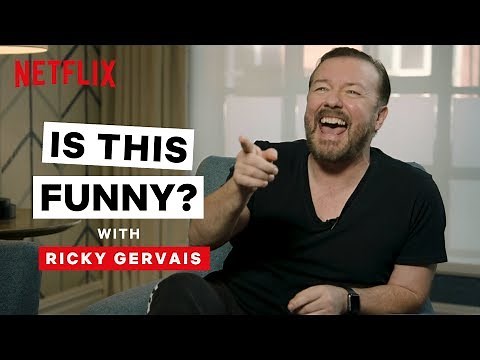 Is This Funny? with Ricky Gervais | After Life | Netflix Is A Joke