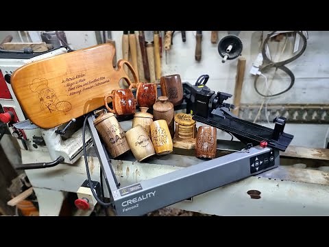 Creality Falcon 2 Laser & Rotary Magic | Laser Tool Setup and Maintenance