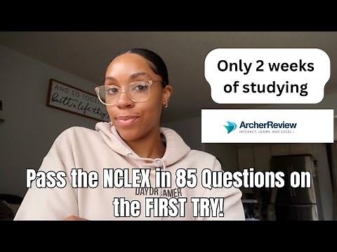How To Pass the NCLEX in 85 Questions| FIRST TRY!