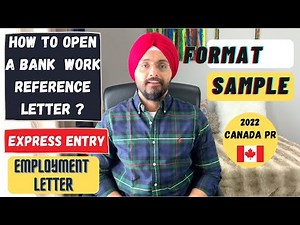 Work Experience Letter for Express Entry: Canada PR | Employment Reference Letter Format with Sample