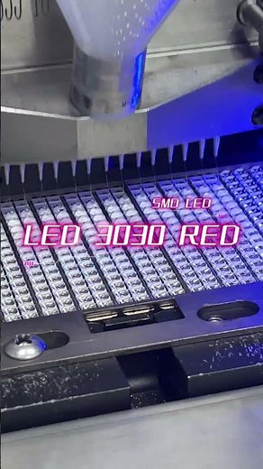 SMD LED 3030 Red Color For Horticulture Lighting #shorts