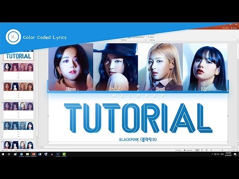 HOW TO MAKE COLOR CODED LYRICS ON PC / COLOR CODED LYRICS TUTORIAL