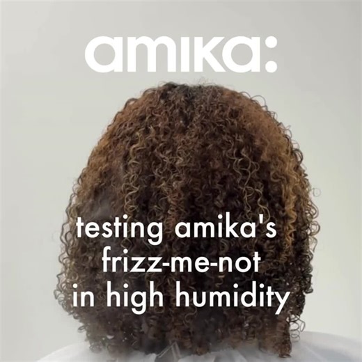 frizz-me-not hydrating anti-frizz treatment is clinically proven to smooth frizz for 3 days lock in 70% more hydration. | amika:
