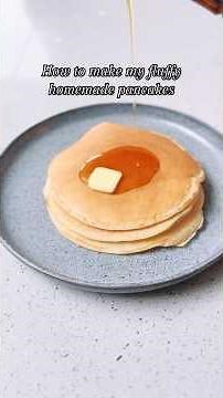 Easy Fluffy Pancake Recipe | Soft & Thick American Pancakes 🥞