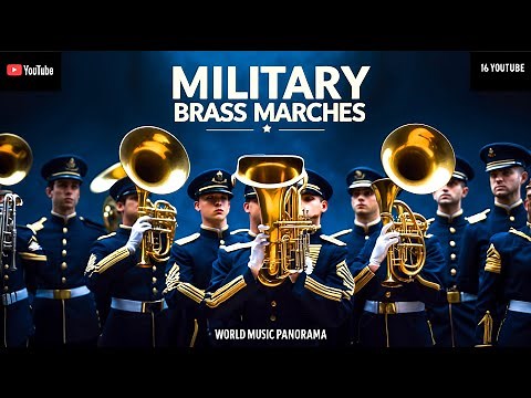 Military Brass Marches | Powerful Orchestral Parade Music | Ceremonial, Patriotic Marches