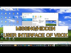 HOW TO ENABLE MENU BAR OF ORACLE VIRTUAL BOX | NOT FOUND ON SCREEN