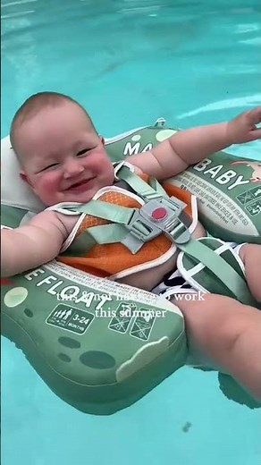 Travel-Friendly Baby Float | Easy to Carry & Store ✈️