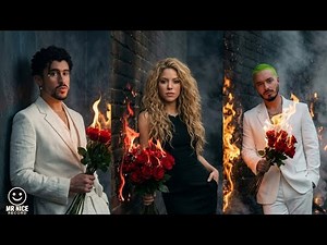 Bad bunny ft Shakira, J Balvin - Dale (official video)