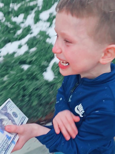 catching snowflakes is always a must when youre caught in a snow storm 🩵❄️