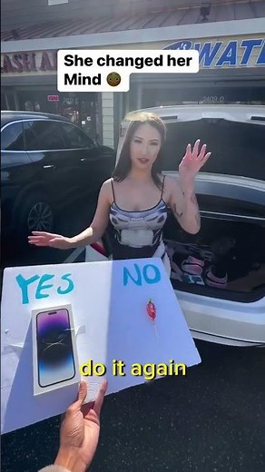 Millionaire Giving away free iPhone 15 to stranger part 41 #shorts