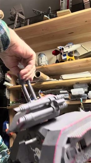 This Homemade Tank Actually Moves #satisfying #shorts