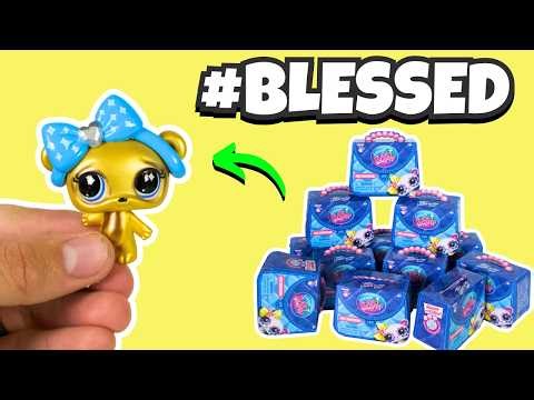I Actually NEED Gold Panda / Opening 10+ Littlest Pet Shops Mystery Boxes