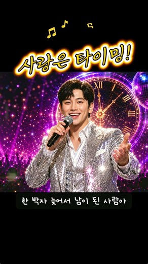 "사랑·주식·효도"...💔 평생 엇박자로 살아온 당신을 위한 눈물 젖은 디스코 '사랑은 타이밍' | 한결