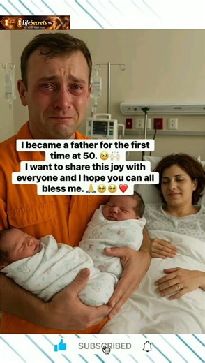 The "50-Year Miracle": A Heartwarming First-Time Fatherhood Story ❤️🔥 #shorts #inspiration #viral