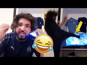MOHAMED HENNI CASSE SA TELE - OM VS FRANCFORT - COMPILATION
