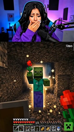 Minecraft This Zombie Is Different 😭❤️ #minecraft #shorts #gaming