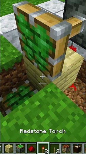 EASY REDSTONE TRICK FOR SECRET BASES!