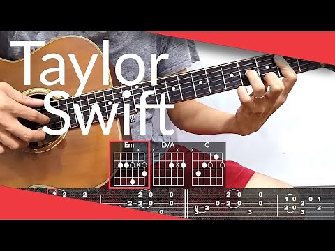 willow (Taylor Swift) Guitar Tutorial | Tab, Chords
