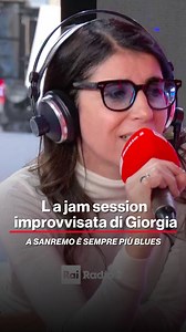 304K views · 8.8K reactions | Giorgia ci regala una jam session a “Sanremo è sempre più blues” con Carlo Amleto e Giulia Vecchio, dalle 15.30 alle 16.30 su #RaiRadio2 e sul canale 202 #Sanremo2025 | Rai Radio2 | Facebook