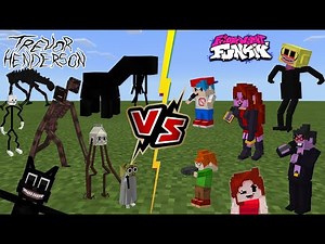 Friday Night Funkin [FNF] VS Trevor Henderson Creatures (Siren Head Funkin) Minecraft PE