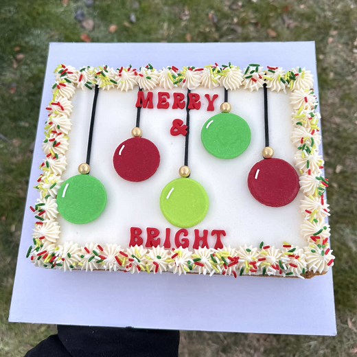 Festive Homemade Christmas Cookie Cake Ideas