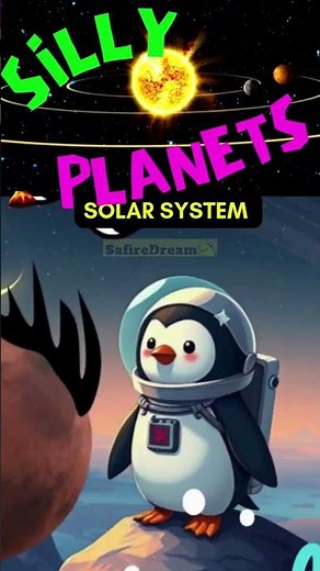 🙀 Aliens scared small planets in our Solar System 🙀 Learn Planet Names for kids - Planets in Order
