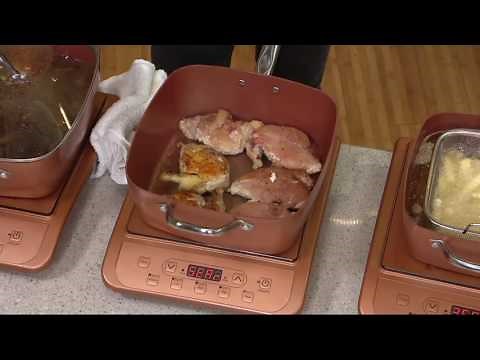 Copper Chef Portable Induction Burner on QVC