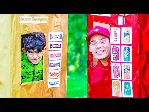 Jason and Alex order food at Vending Machine Boxes