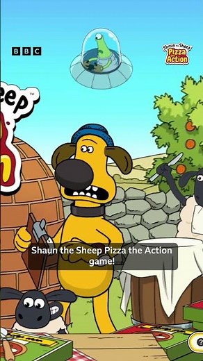 NEW Shaun The Sheep 'Pizza The Action' Game! | CBeebies #shorts