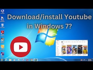 How to Install Youtube app in Windows 7? Computer/Laptop
