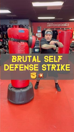 The Almighty Back Fist!💥 #fitnessover40 #selfdefense