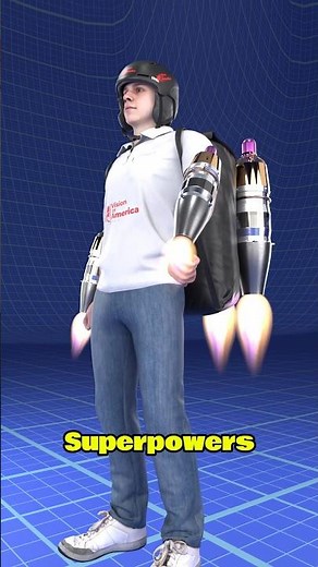 What Happens If You Attach Jet Engines to Your Body? | Human Jet Concept